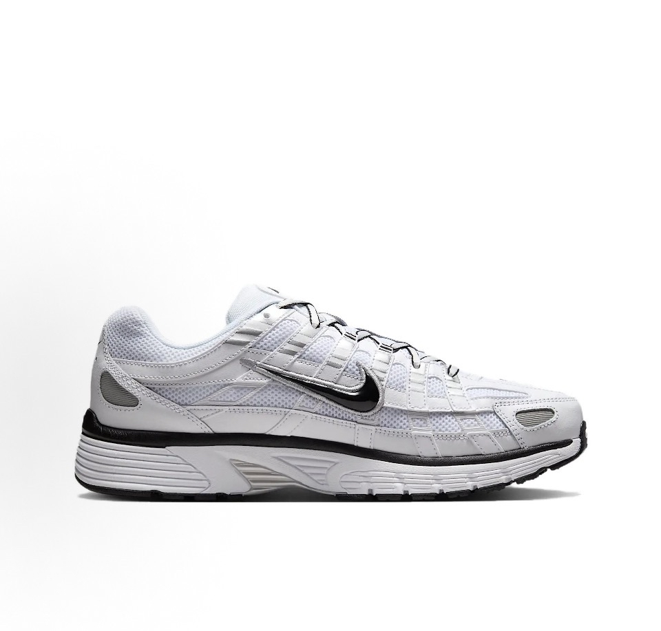 Nike p6000 'White Metallic Silver Black'