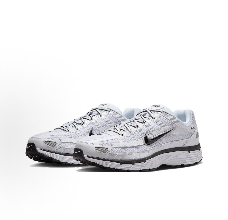 Nike p6000 'White Metallic Silver Black'